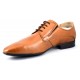 Pantofi Barbatesti Maro deschis Piele Naturala - FG Shoes