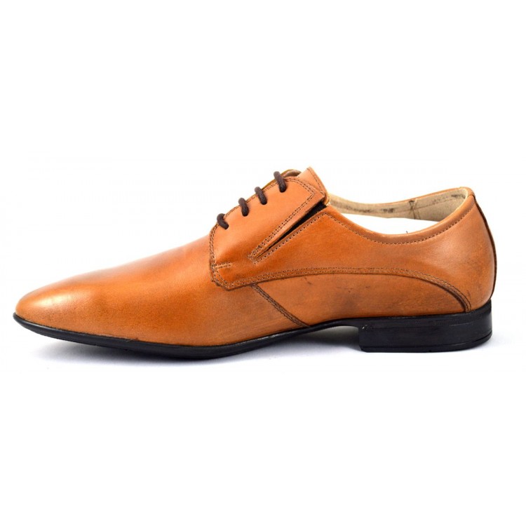 Pantofi Barbatesti Maro deschis Piele Naturala - FG Shoes Pantofi Barbatesti Maro deschis Piele Naturala - FG Shoes