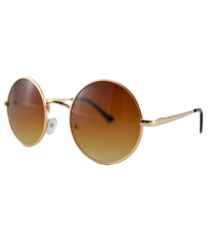 Ochelari de soare Rotunzi Retro John Lennon Maro degrade - Auriu