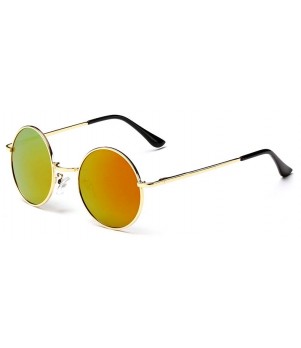 Ochelari de soare John Lennon Vintage Lemon cu reflexii Orange/Auriu