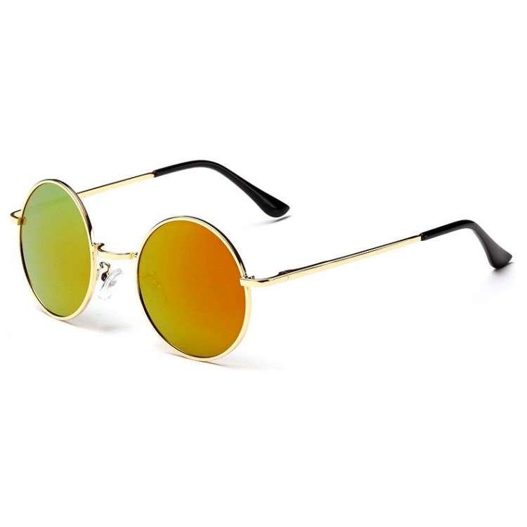 Ochelari de soare John Lennon Vintage Lemon cu reflexii Orange/Auriu Ochelari de soare John Lennon Vintage Lemon cu reflexii Orange/Auriu