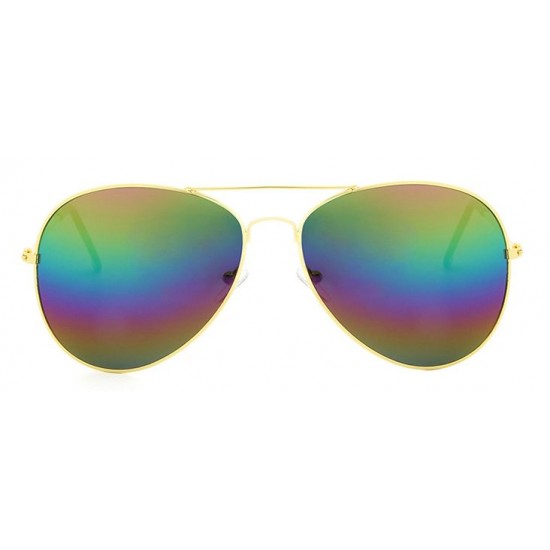Ochelari de soare Aviator - 3 nuante cu reflexii - Gold' Ochelari de soare Aviator - 3 nuante cu reflexii - Gold'
