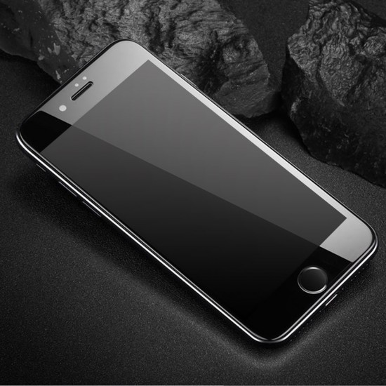 Folie de protectie iPhone 7 Sticla Securizata 3D Acoperire 100% 0,2mm Geam Balistic - Neagra Folie de protectie iPhone 7 Sticla Securizata 3D Acoperire 100% 0,2mm Geam Balistic - Neagra