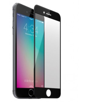 Folie de protectie compatibila cu iPhone 8 Plus cu Sticla Securizata 3D Acoperire 100% 0,2mm Geam Balistic - Neagra