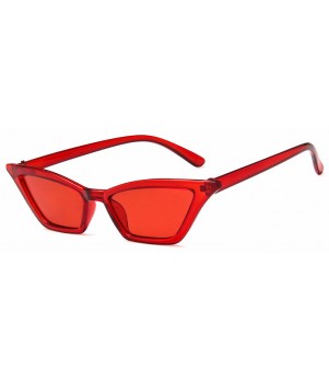 Ochelari de soare dama Butterfly Cat eye G. Hadid - Rosu