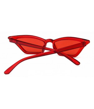 Ochelari de soare dama Butterfly Cat eye G. Hadid - Rosu
