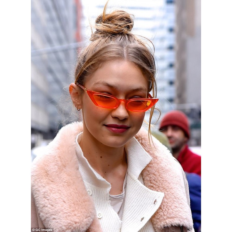 Ochelari de soare dama Butterfly Cat eye G. Hadid - Rosu Ochelari de soare dama Butterfly Cat eye G. Hadid - Rosu