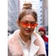 Ochelari de soare dama Butterfly Cat eye G. Hadid - Rosu Ochelari de soare dama Butterfly Cat eye G. Hadid - Rosu