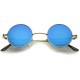 Ochelari de soare Rotunzi Retro John Lennon Albastru cu Auriu Ochelari de soare Rotunzi Retro John Lennon Albastru cu Auriu