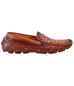 Mocasini Barbatesti, Rosu-Bordo, FreeFresh