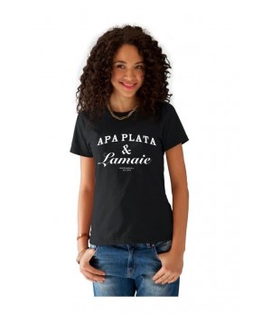 Tricou Apa Plata si Lamaie - Negru