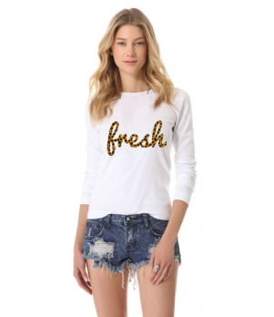 Bluza Fresh - Alb