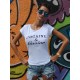 Tricou dama alb - Cocaine & Caviar Tricou dama alb - Cocaine & Caviar