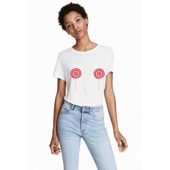 Tricou dama alb - Acadele Tricou dama alb - Acadele