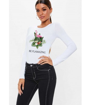 Bluza de dama alba - Be Flamazing