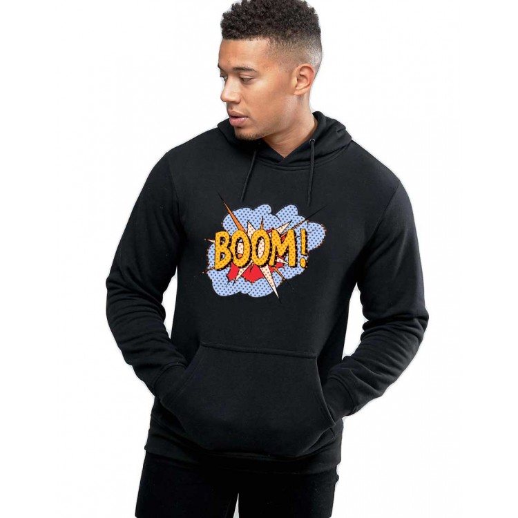 Hanorac Barbati Negru - Boom