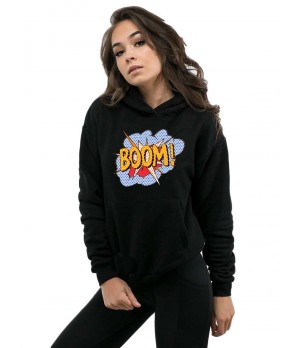 Hanorac dama negru - Boom