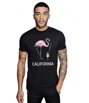 Tricou barbati negru - California