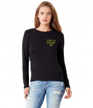 Bluza dama neagra - C'est la vie