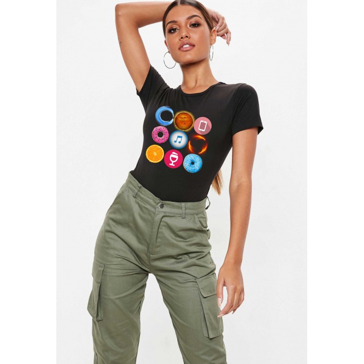 Tricou dama negru - Circle Tricou dama negru - Circle