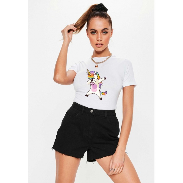 Tricou dama alb - Cool Unicorn Tricou dama alb - Cool Unicorn
