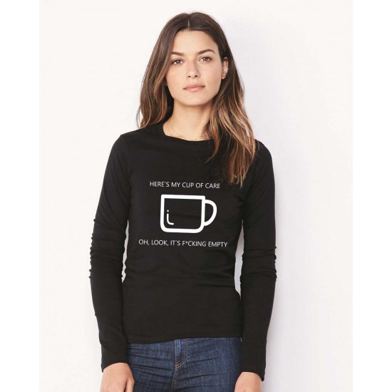 Bluza dama neagra - Cup of care Bluza dama neagra - Cup of care