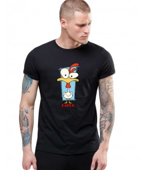 Tricou barbati negru - DAFUQ