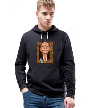 Hanorac Barbati Negru - Dali - Frame