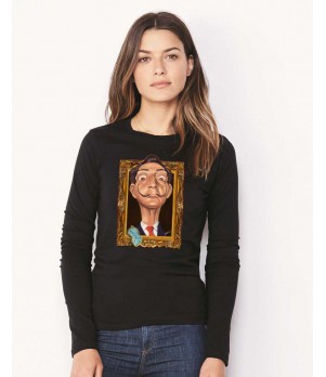 Bluza dama neagra - Dali - Frame