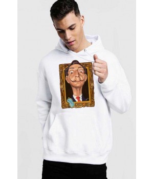 Hanorac Barbati Alb - Dali - Frame