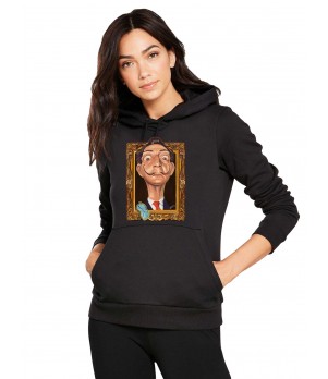 Hanorac dama negru - Dali - Frame