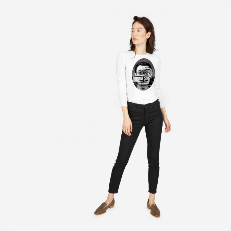 Bluza dama alba - Dali - The Watcher Bluza dama alba - Dali - The Watcher