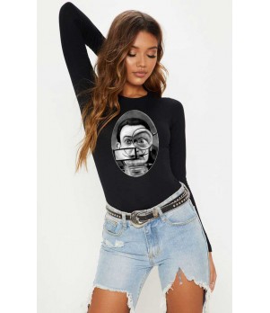 Bluza dama neagra - Dali - The Watcher