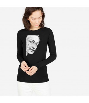 Bluza dama neagra - Dali - Portret