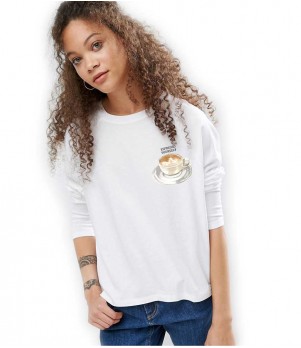 Bluza dama alba - Espresso Yourself I
