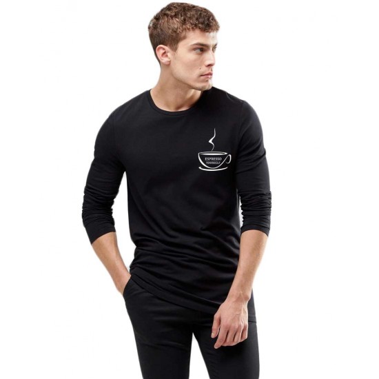 Bluza barbati neagra - Espresso Yourself II Bluza barbati neagra - Espresso Yourself II