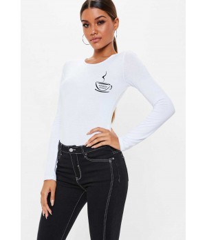 Bluza dama alba - Espresso Yourself II