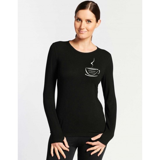 Bluza dama neagra - Espresso Yourself II Bluza dama neagra - Espresso Yourself II