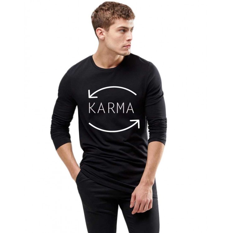 Bluza barbati neagra - Karma Bluza barbati neagra - Karma