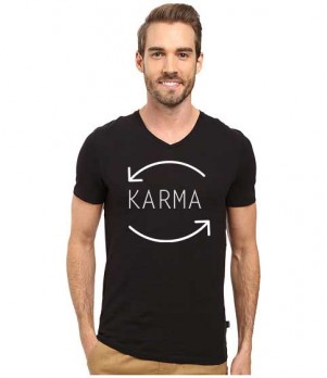 Tricou barbati negru - Karma