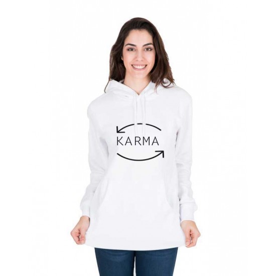 Hanorac dama alb - Karma Hanorac dama alb - Karma