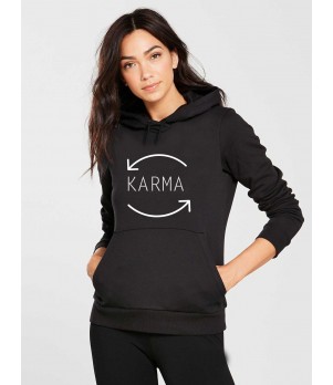 Hanorac dama negru - Karma