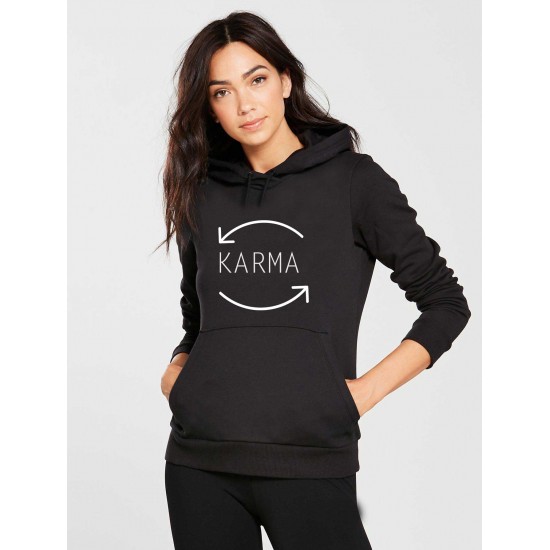 Hanorac dama negru - Karma Hanorac dama negru - Karma