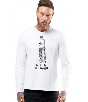 Bluza barbati alba - Not a hugger