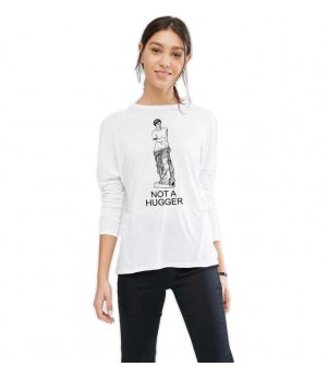 Bluza dama alba - Not a hugger