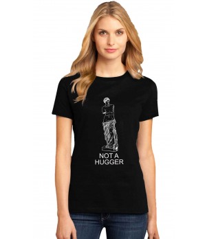 Tricou dama negru - Not a hugger