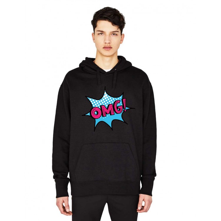 Hanorac Barbati Negru - OMG Hanorac Barbati Negru - OMG