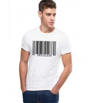  Tricou barbati alb - Priceless