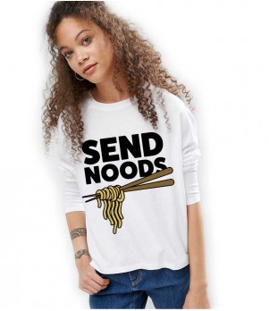 Bluza dama alba - Send Noods