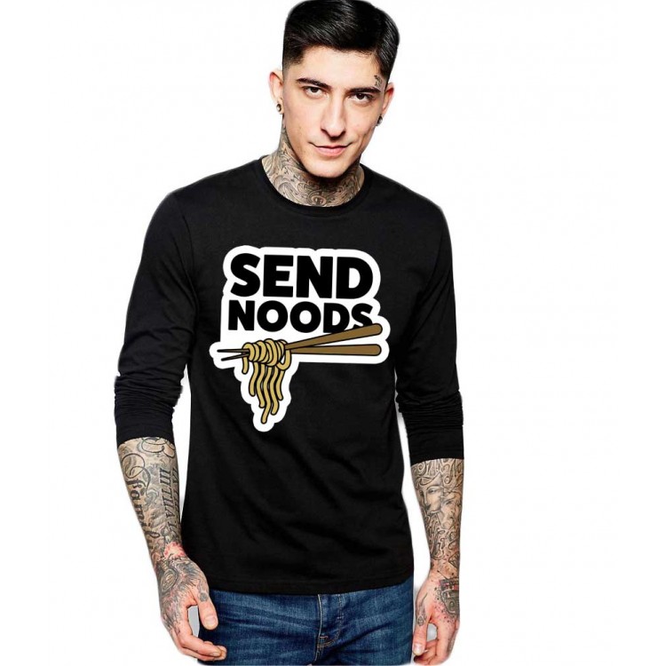 Bluza barbati neagra - Send Noods Bluza barbati neagra - Send Noods